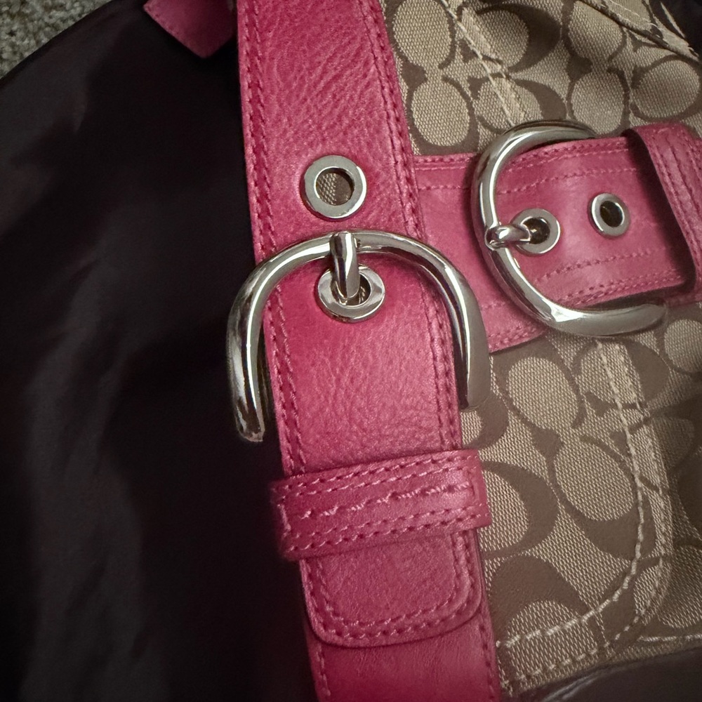 Authentic Coach Beige and pink - Picture 2 of 6